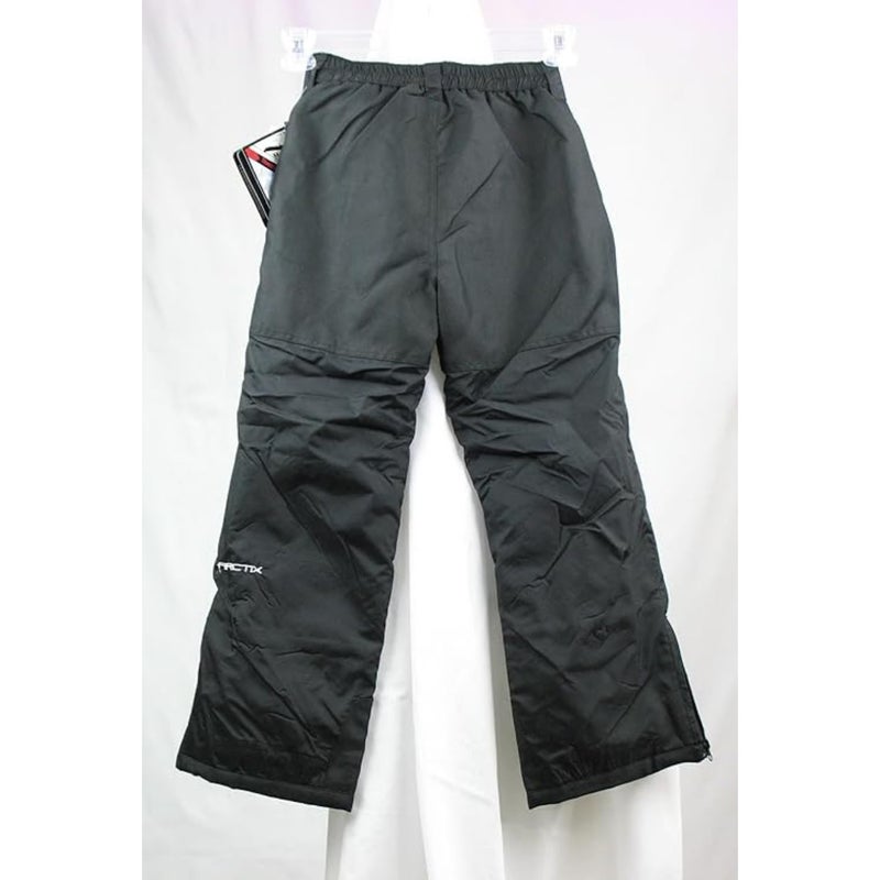 Arctix Kids Snow Pants with Reinforced Knees and Seat, Black, Medium - Image 3